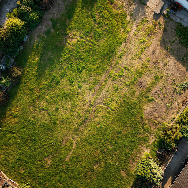 pretizeny-travnik-s-vyslapanymi-stopami-a-nerovnomernym-porostem 